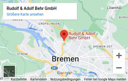 Anfahrt Behr Bedachung
